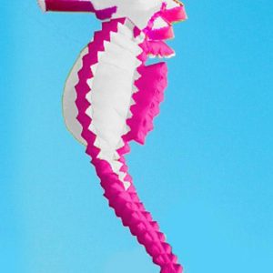 Seahorse - hvid/pink